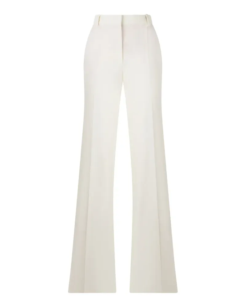 Alberta Ferretti pressed-crease trousers - Weiß Weiß