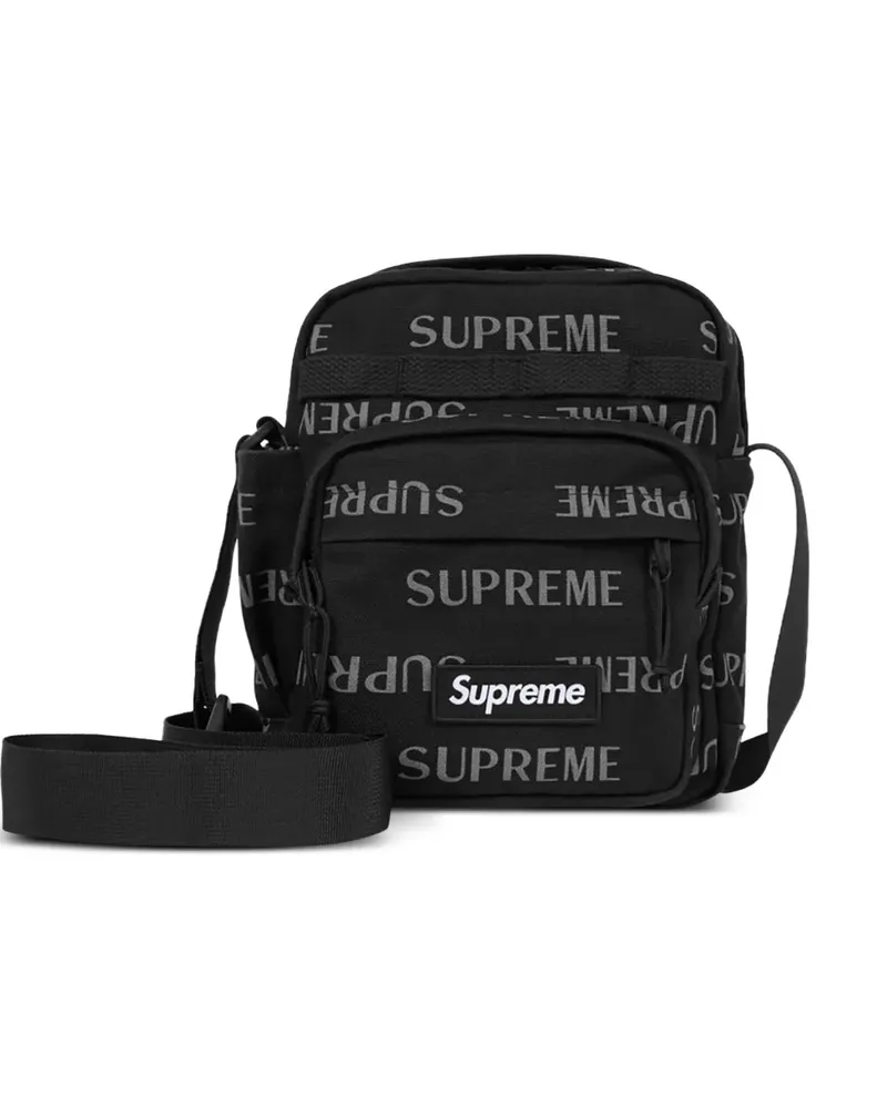 Supreme Being Schultertasche mit Logo-Print - Schwarz Schwarz