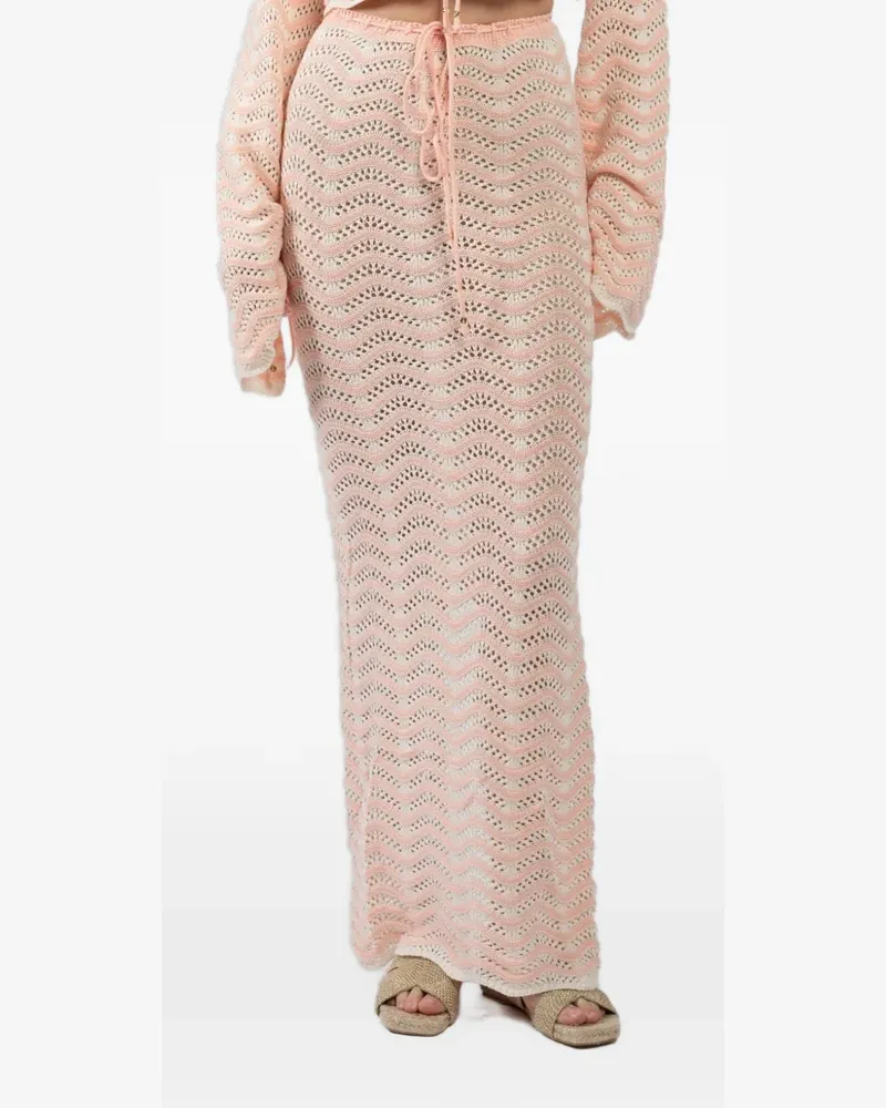 BANANHOT Miana knitted skirt - Rosa Rosa