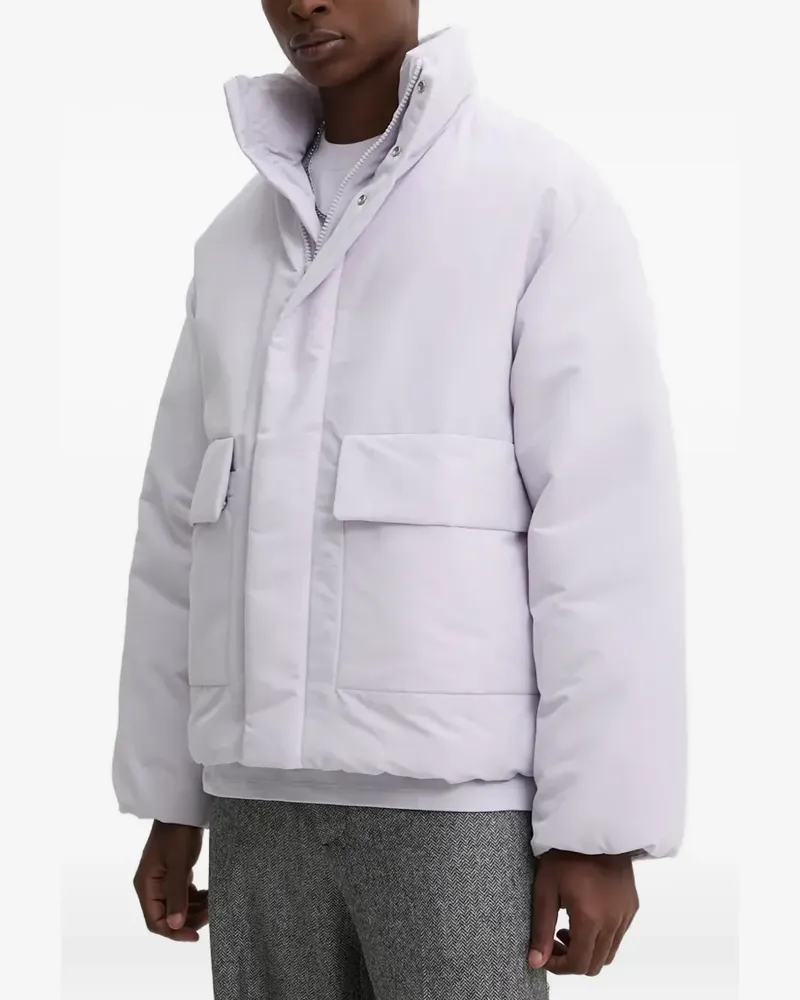HUGO BOSS Jacke mit Stehkragen - Violett Violett