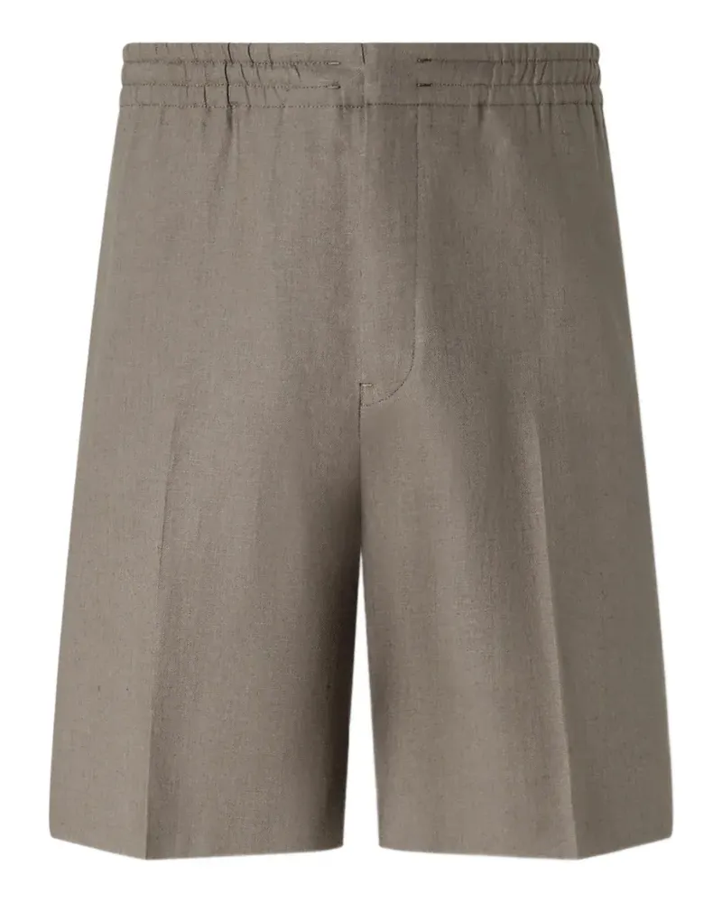 Ermenegildo Zegna Oasi-Shorts mit Stretchbund - Grau Grau
