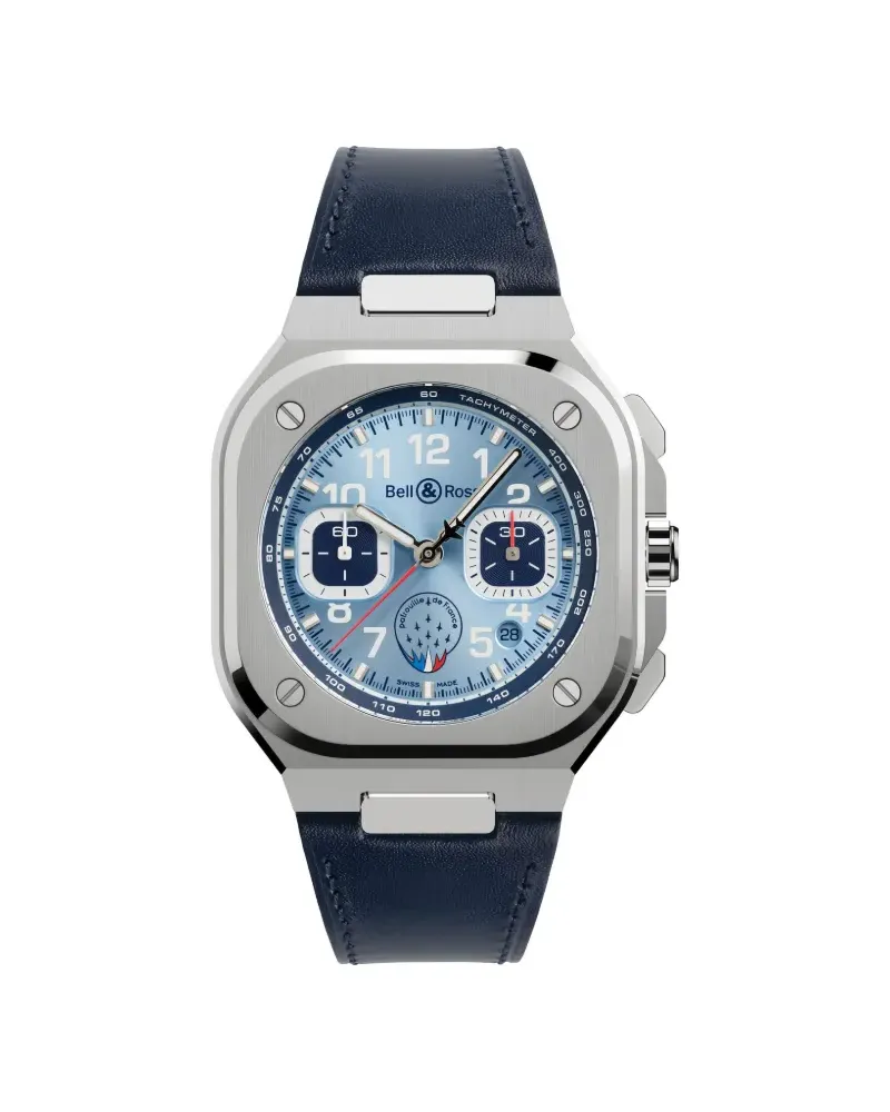 Bell & Ross BR-05 Chrono Patrouille de France 42mm - Blau Blau
