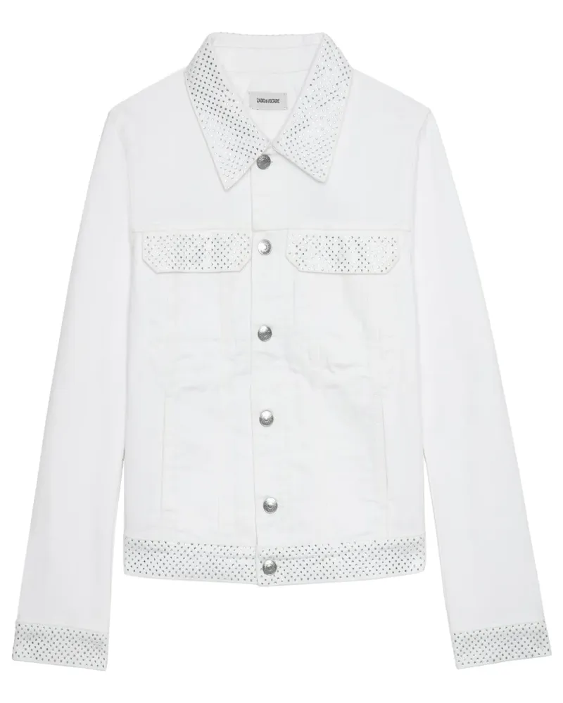 Zadig & Voltaire Kioky Jeansjacke - Weiß Weiß