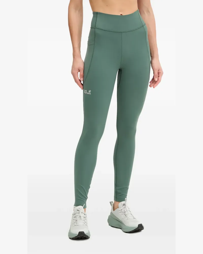 Jack Wolfskin Wildstride Leggings - Grün Grün