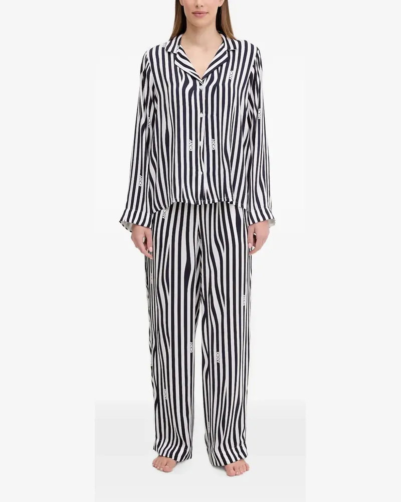 DKNY striped pyjama - Blau Blau