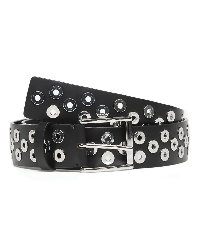 Heliot Emil eyelet thyra belt - Schwarz Schwarz