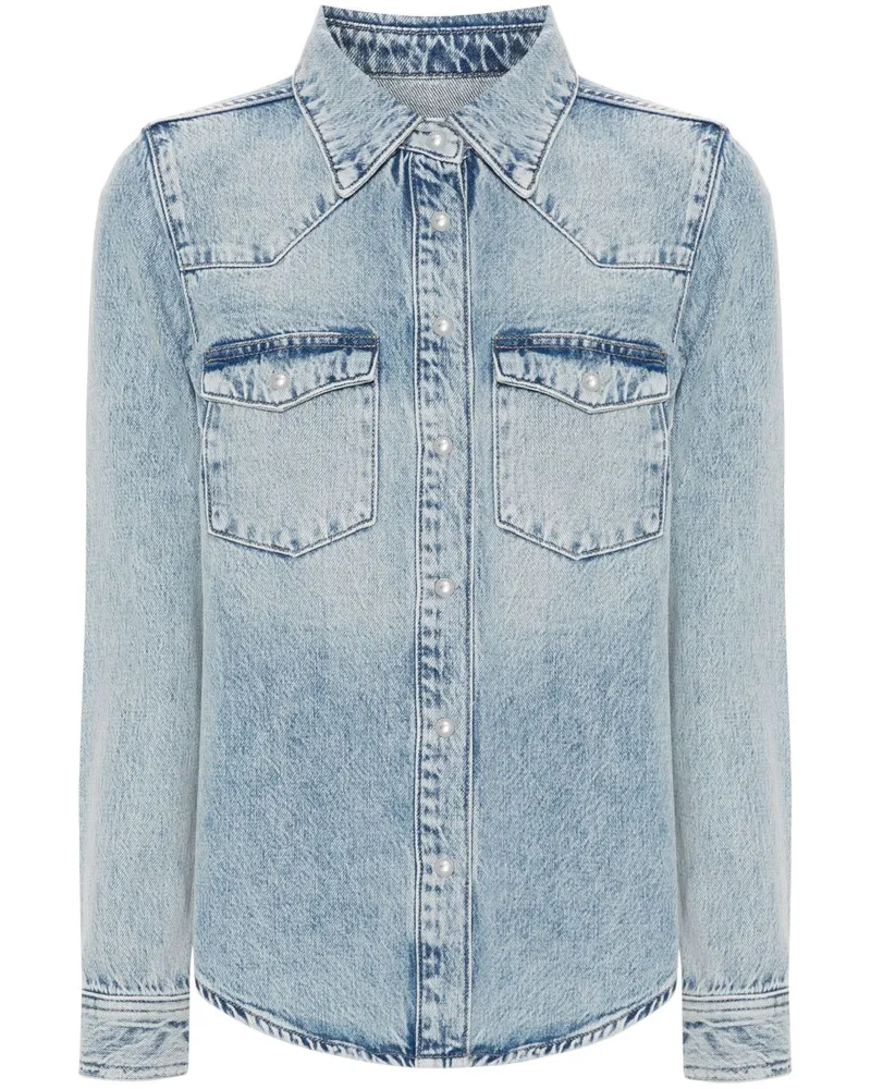 Frame Denim Heritage Jeanshemd - Blau Blau