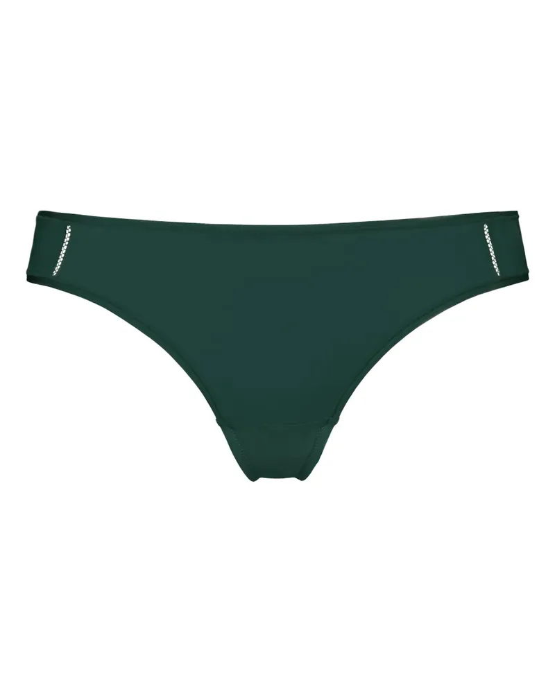 Eres Enora Soyeuse Slip mit Sheer-Detail - Grün Grün