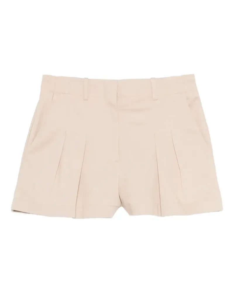 Lacoste pleated tailored shorts - Nude Nude