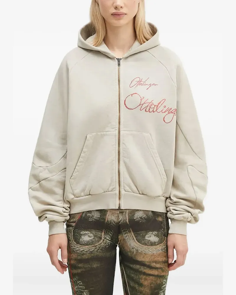 OTTOLINGER Kapuzenjacke mit Stickerei - Nude Nude