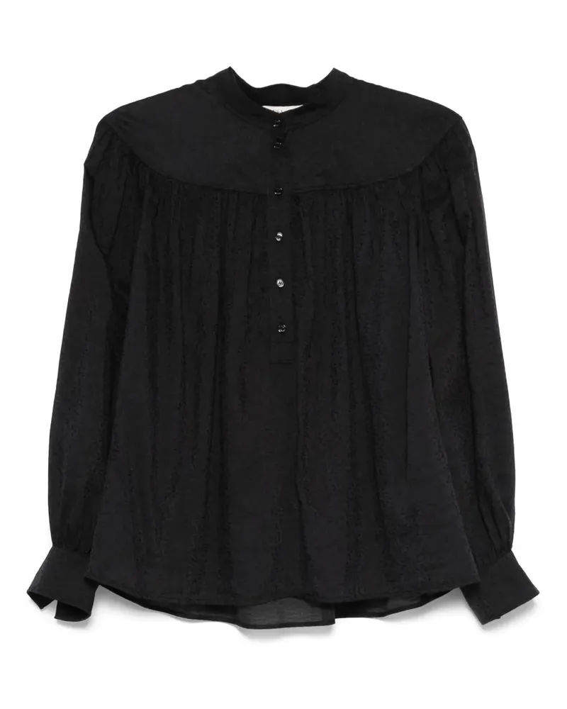 Chloé Langärmelige Bluse - Schwarz Schwarz