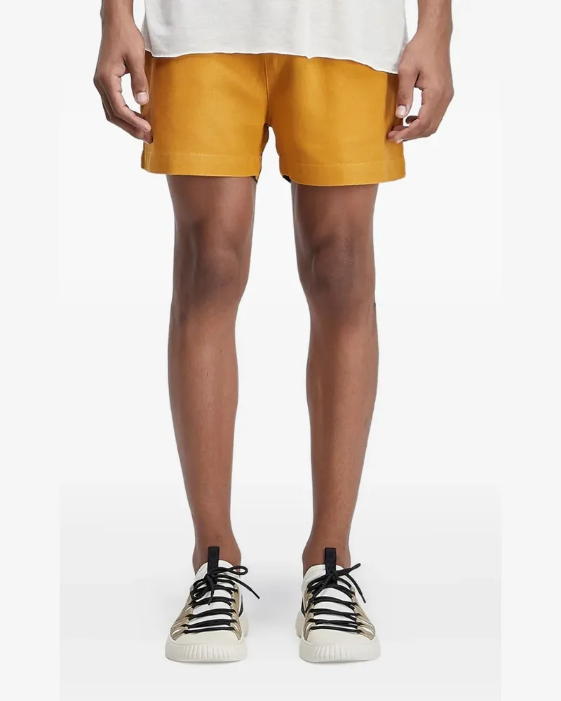 Osklen Shorts aus Leinen - Gelb Gelb