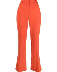 Stella McCartney Hoch sitzende Schlaghose Orange