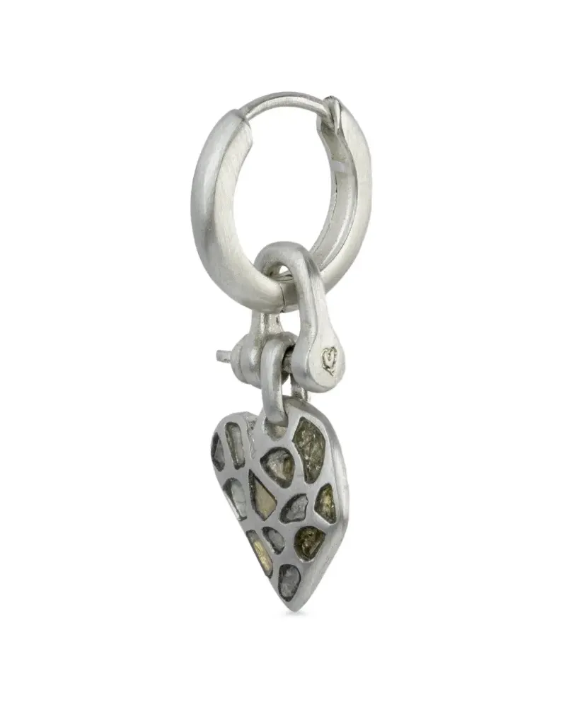 Parts Of Four Jazz's heart earring - Silber Silber