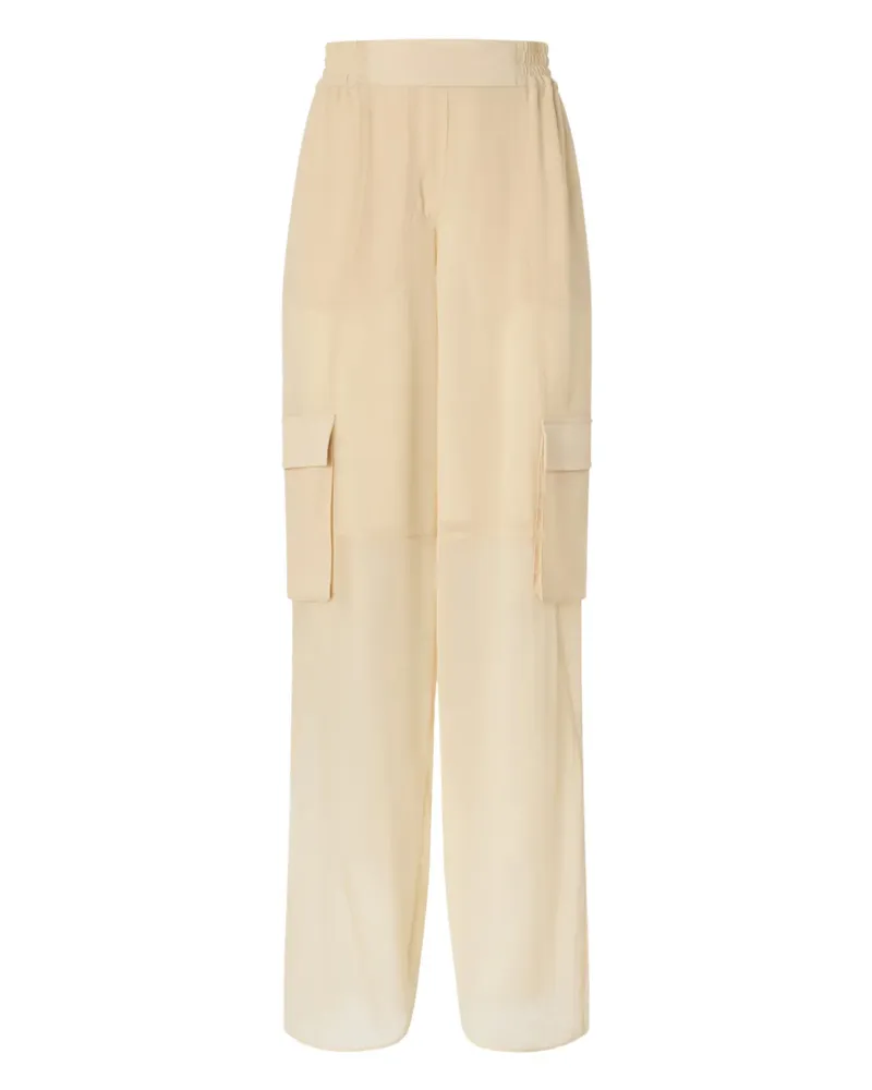 Pinko Cargohose mit elastischem Bund - Nude Nude
