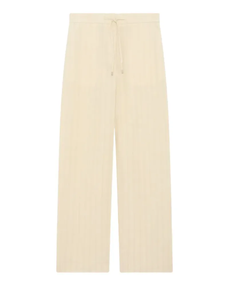 LARDINI Weiche Leinenhose - Nude Nude