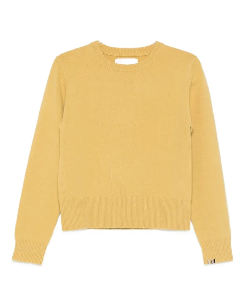 extreme cashmere Nº430 Jeanne crew-neck sweater - Gelb Gelb