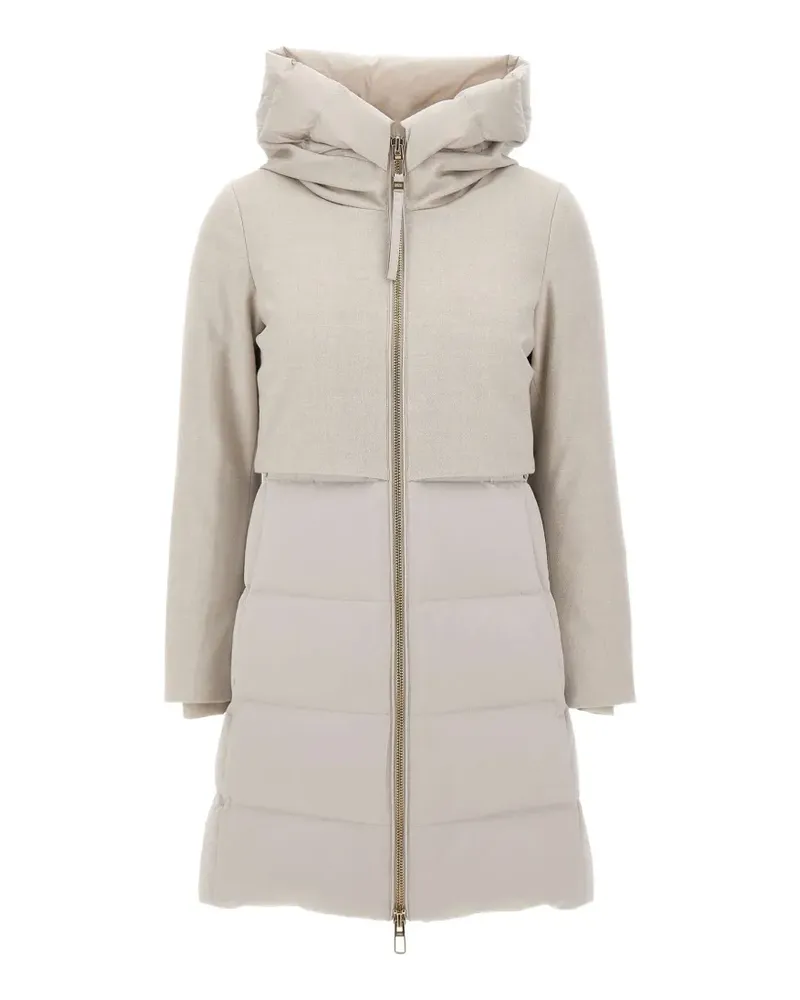 DUNO Balloon Prato Mestre padded coat - Nude Nude
