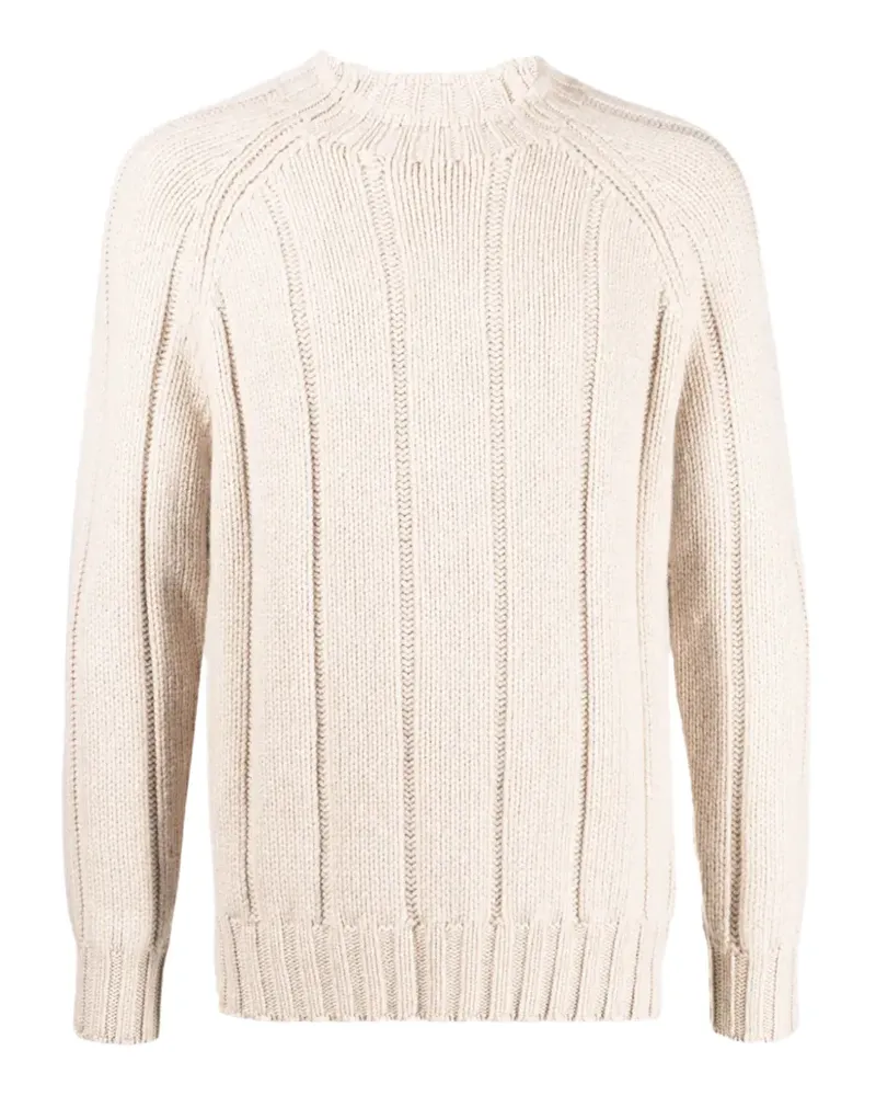 Brunello Cucinelli ribbed-knit sweater - Nude Nude