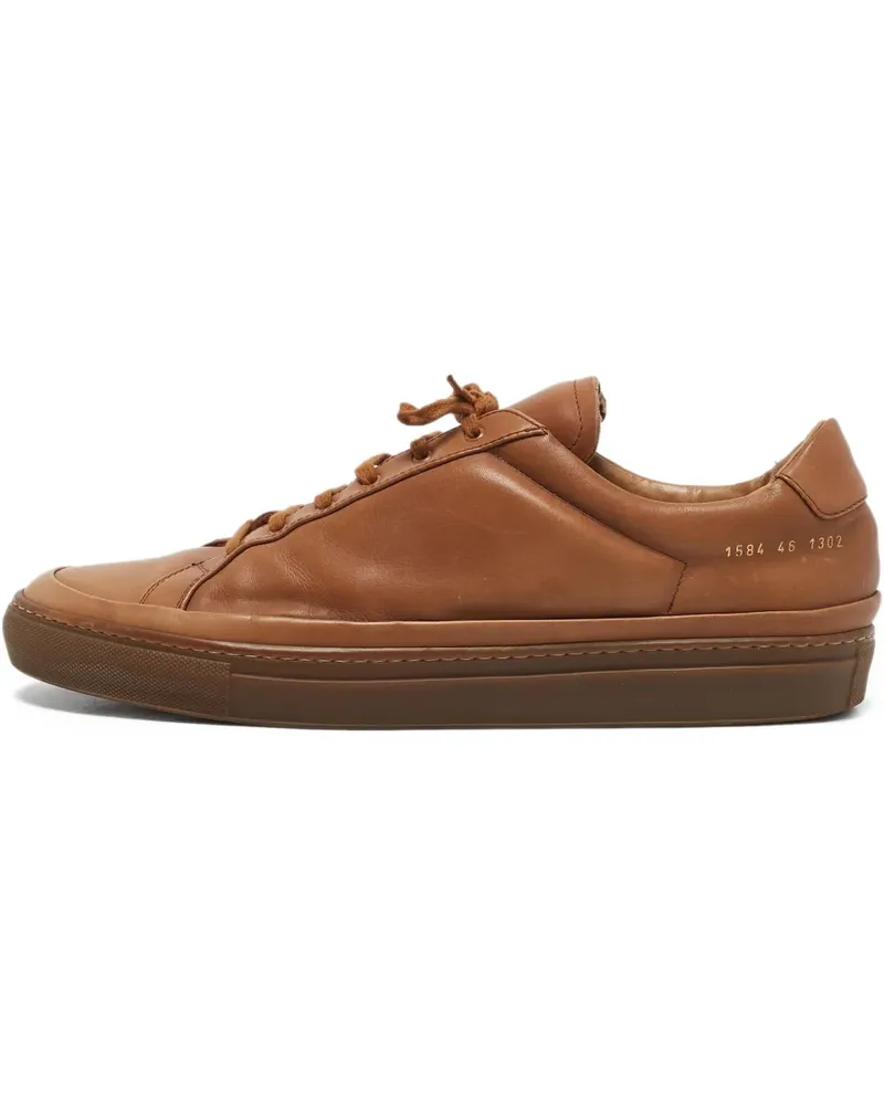 Common Projects Achilles Sneakers mit Schnürung - Braun Braun