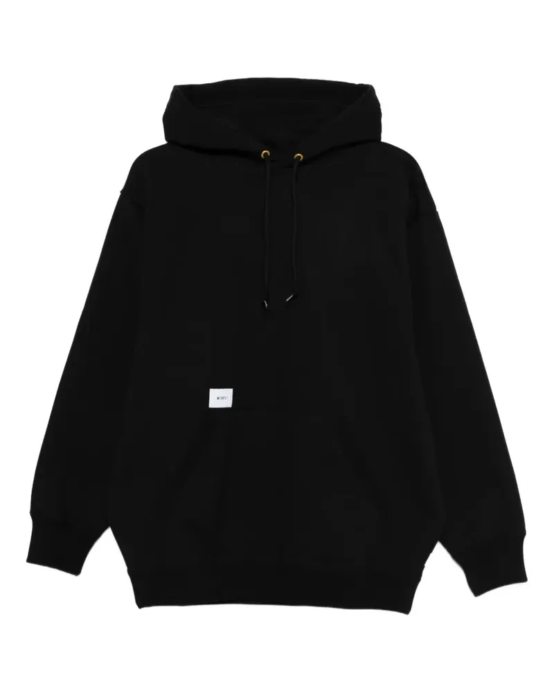 WTAPS Sign-YD cotton hoodie - Schwarz Schwarz