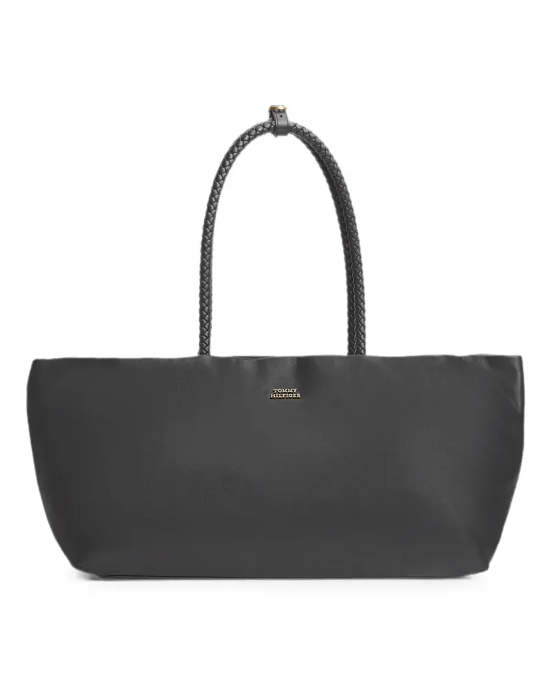 Tommy Hilfiger braided-handle shoulder bag - Schwarz Schwarz