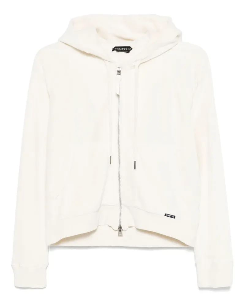 Tom Ford Hoodie aus Frottee - Nude Nude