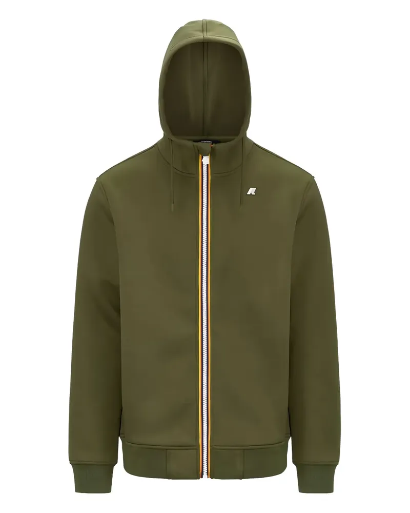 K-Way Rainer Spacer Kapuzenjacke - Grün Grün