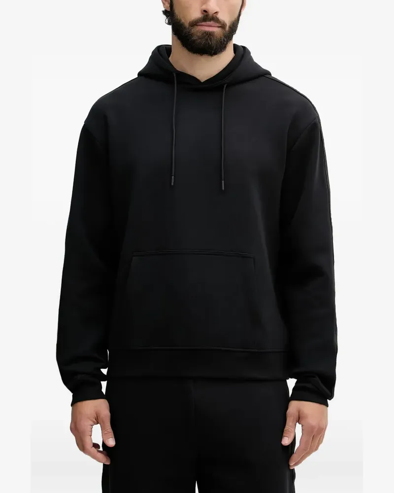 Guess Sweatshirt mit seitlichen Bändern - Schwarz Schwarz
