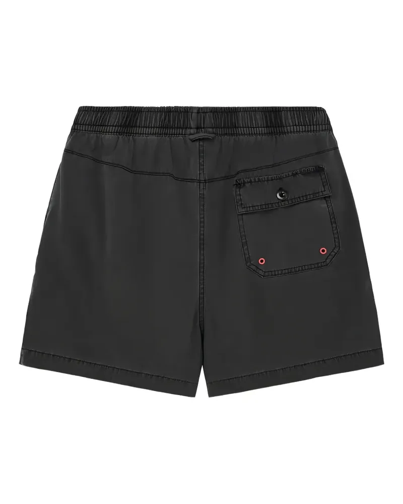 Deus Ex Machina Sandbar logo-patch drawstring shorts - Grau Grau