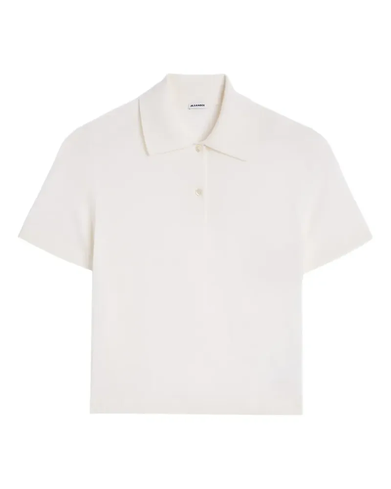 Jil Sander Klassisches Poloshirt - Weiß Weiß