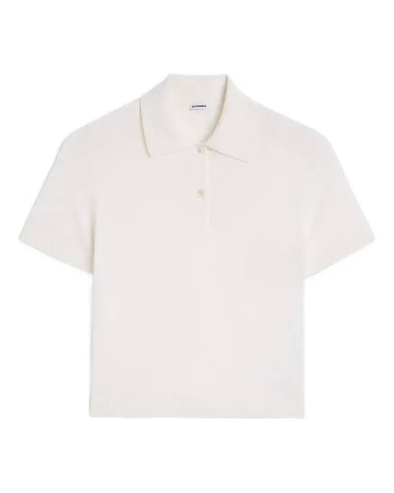 Jil Sander Klassisches Poloshirt - Weiß Weiß