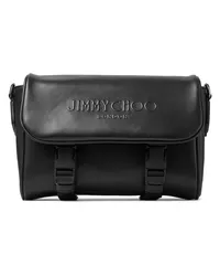 Jimmy Choo Eli Kuriertasche Schwarz