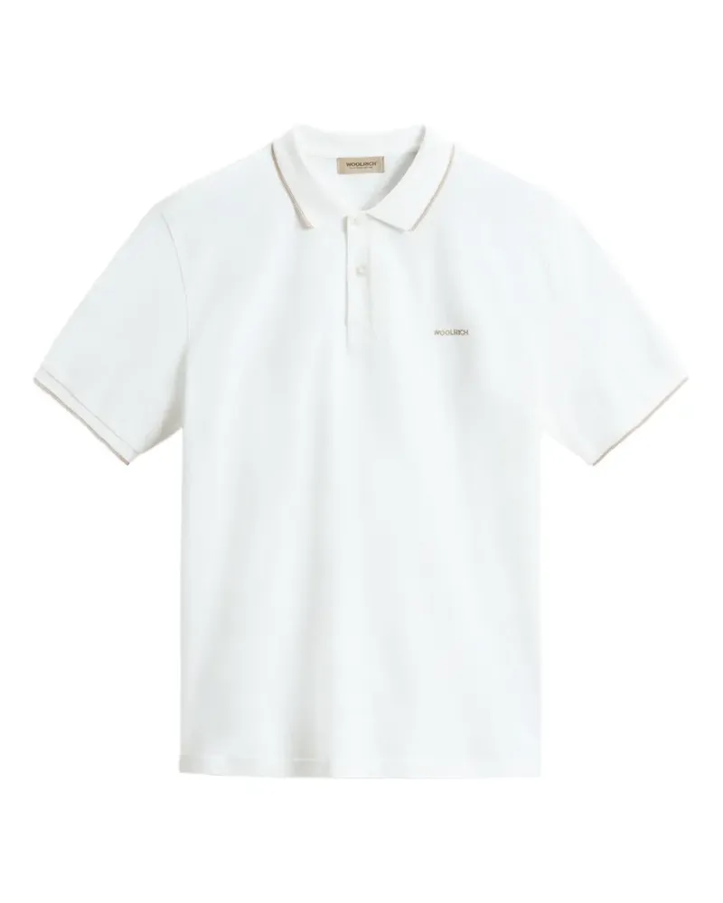 Woolrich Monterey cotton polo shirt - Weiß Weiß