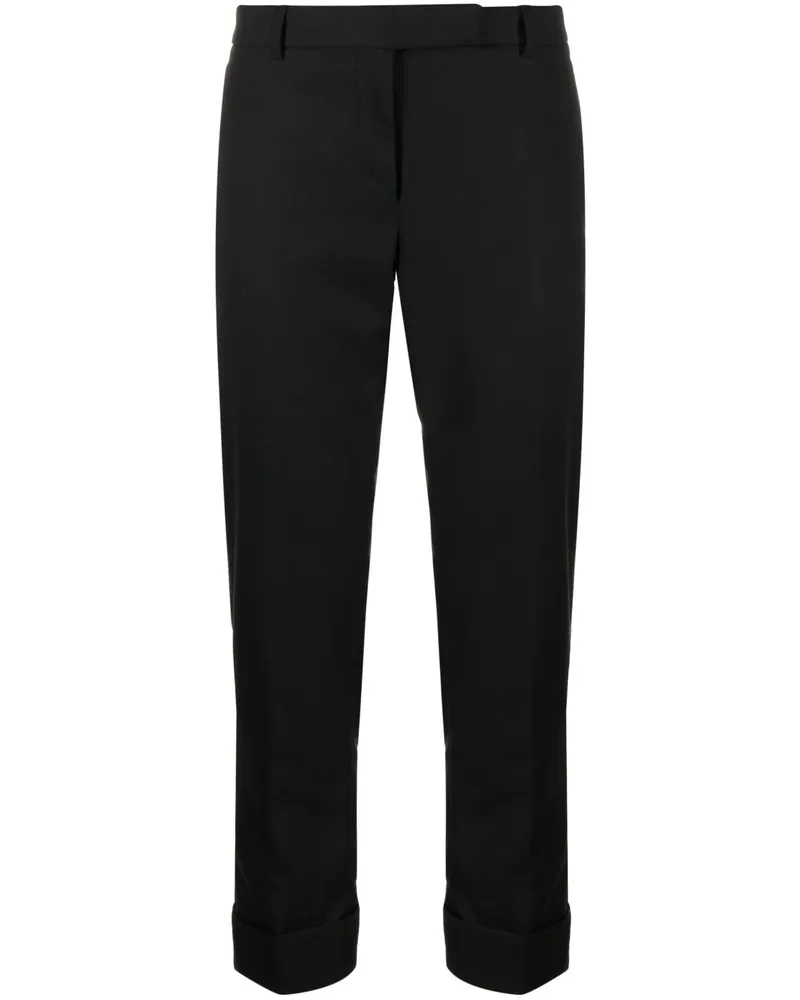 Thom Browne Klassische Cropped-Hose Schwarz