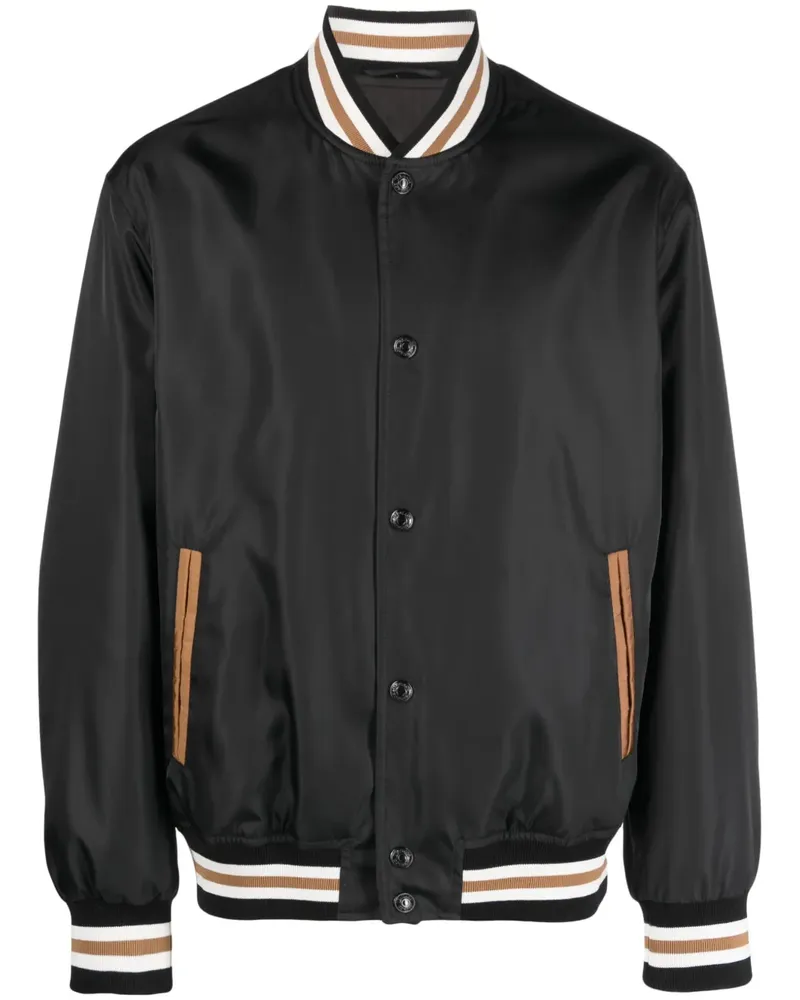 Versace Medusa Flame Bomberjacke - Schwarz Schwarz