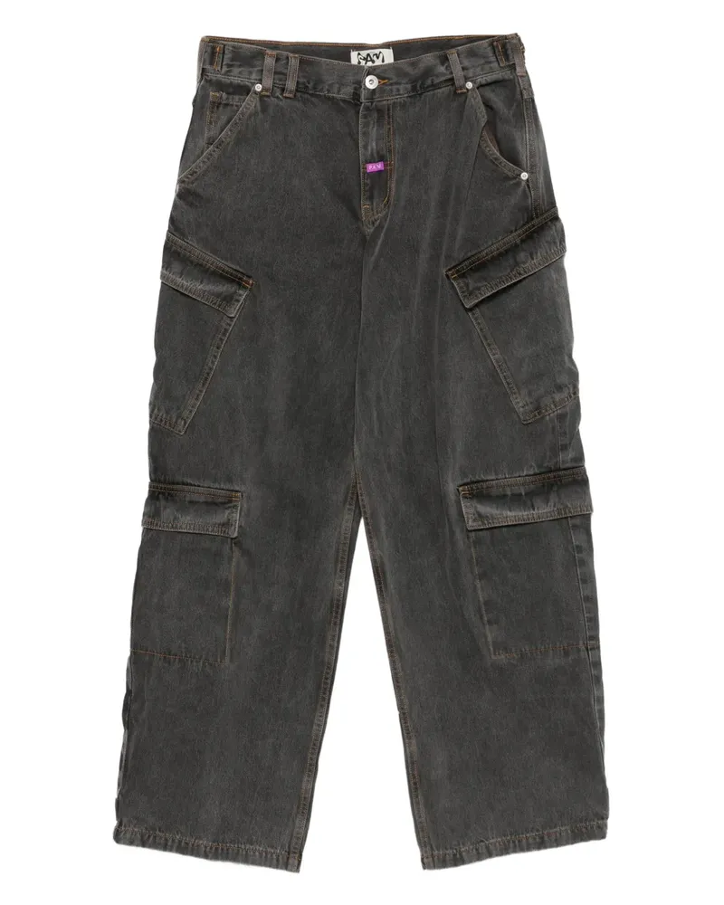 Perks and Mini Cyclopes Cargo-Jeans - Grau Grau