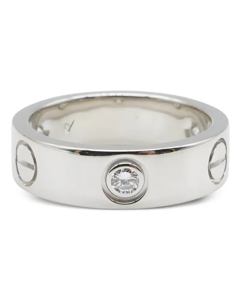 Cartier 2010s Love diamond ring - Silber Silber