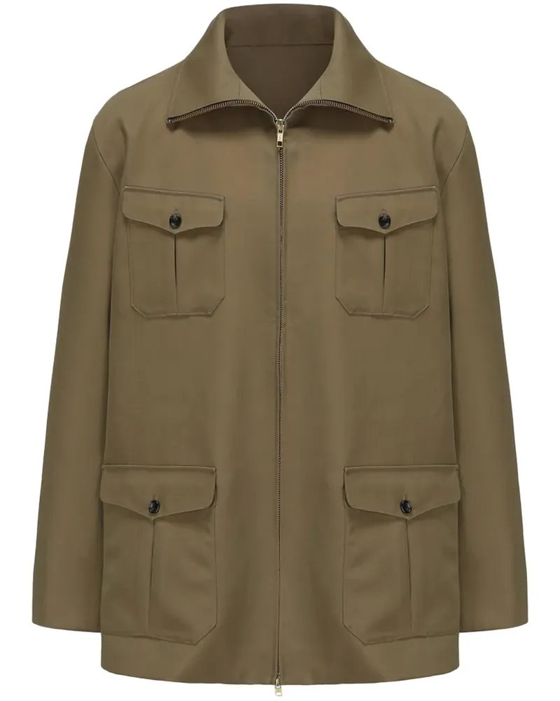 Shanghai Tang Jacke aus Funktionsstoff - Grün Grün