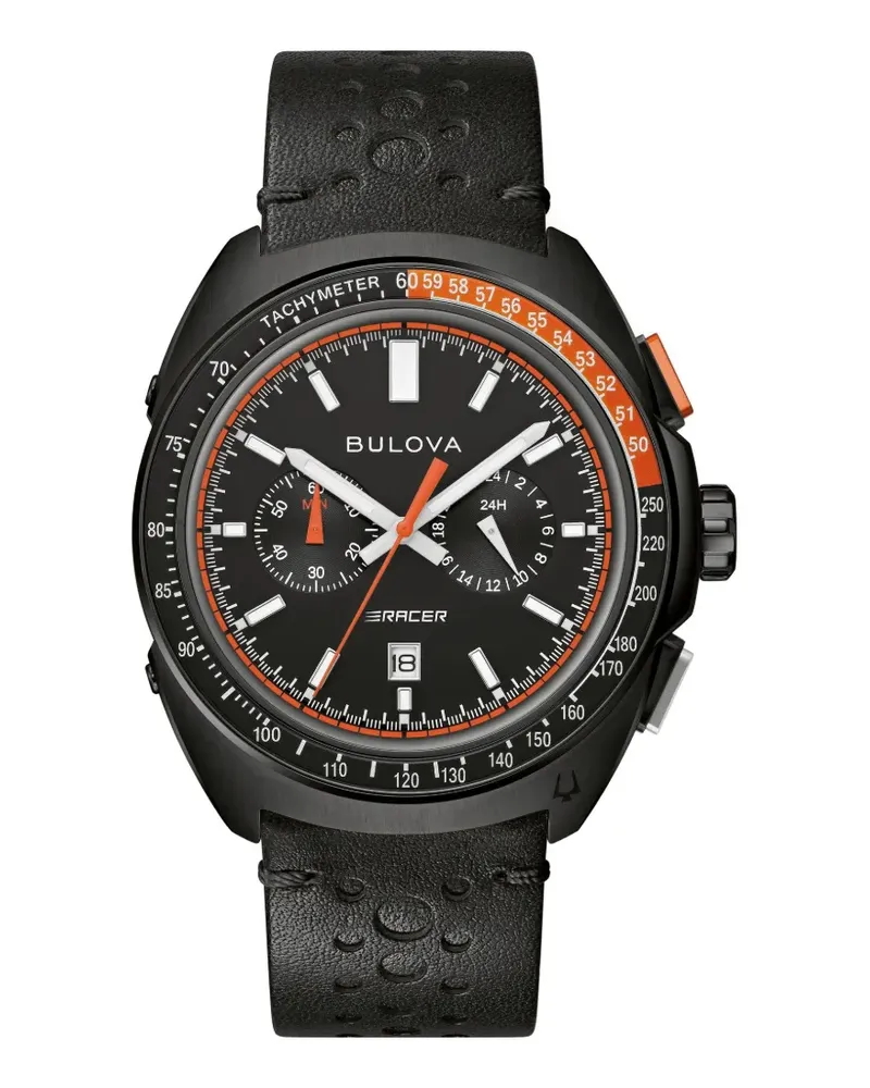 BULOVA Racer chronograph 42mm watch - Schwarz Schwarz