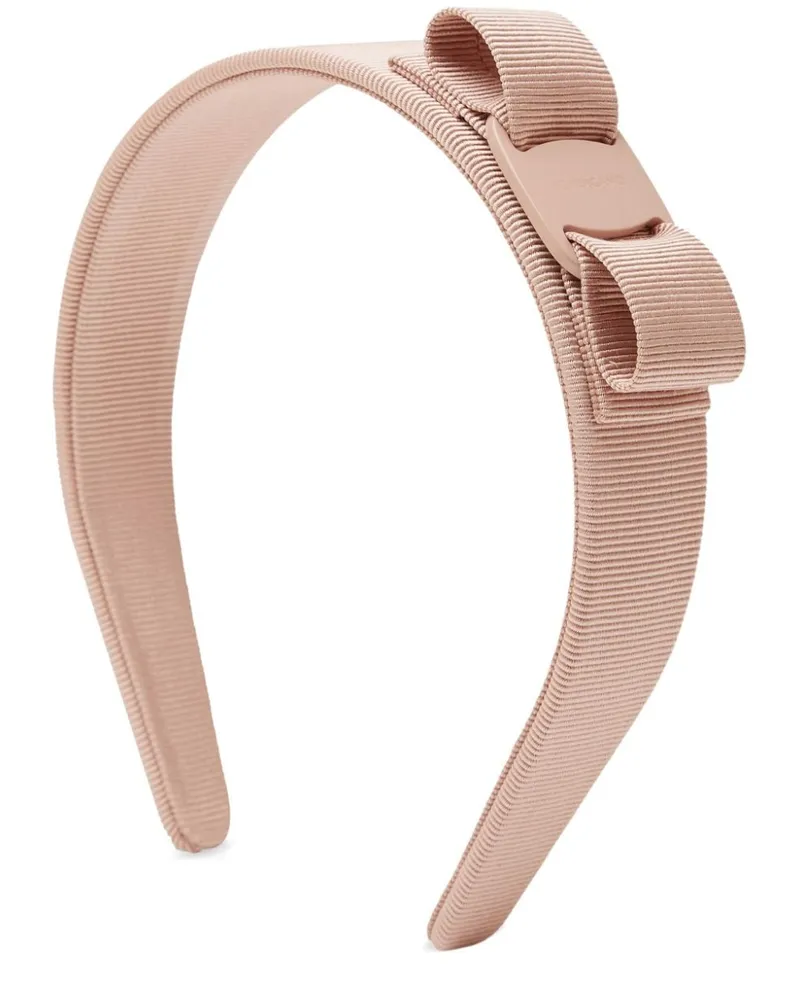 Ferragamo Haarreif mit Vara-Schleife Rosa