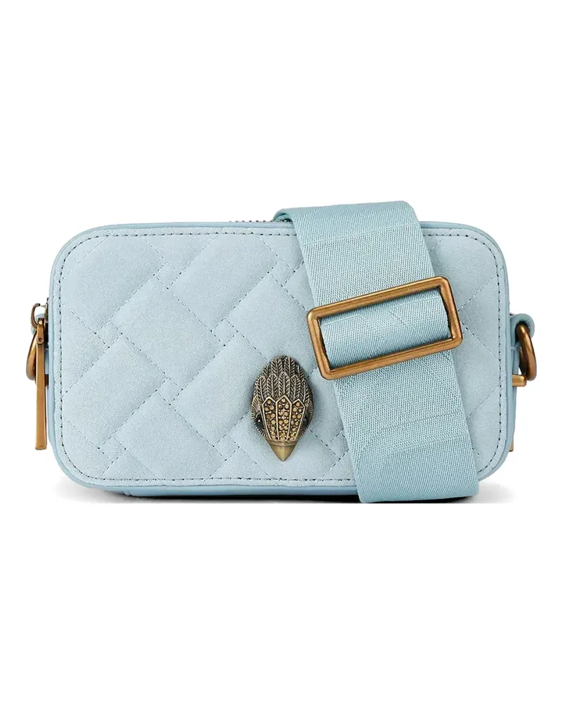 Kurt Geiger quilted emblem satchel - Blau Blau