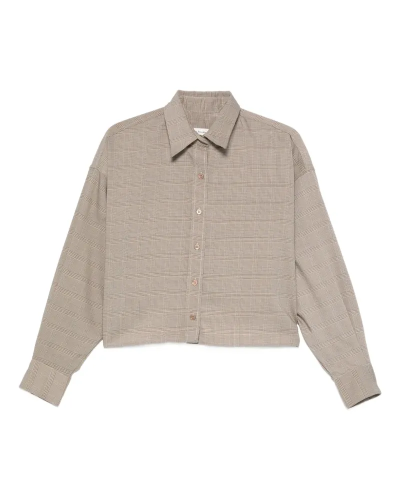 FRANKIE Shop Arlen boxy shirt - Nude Nude