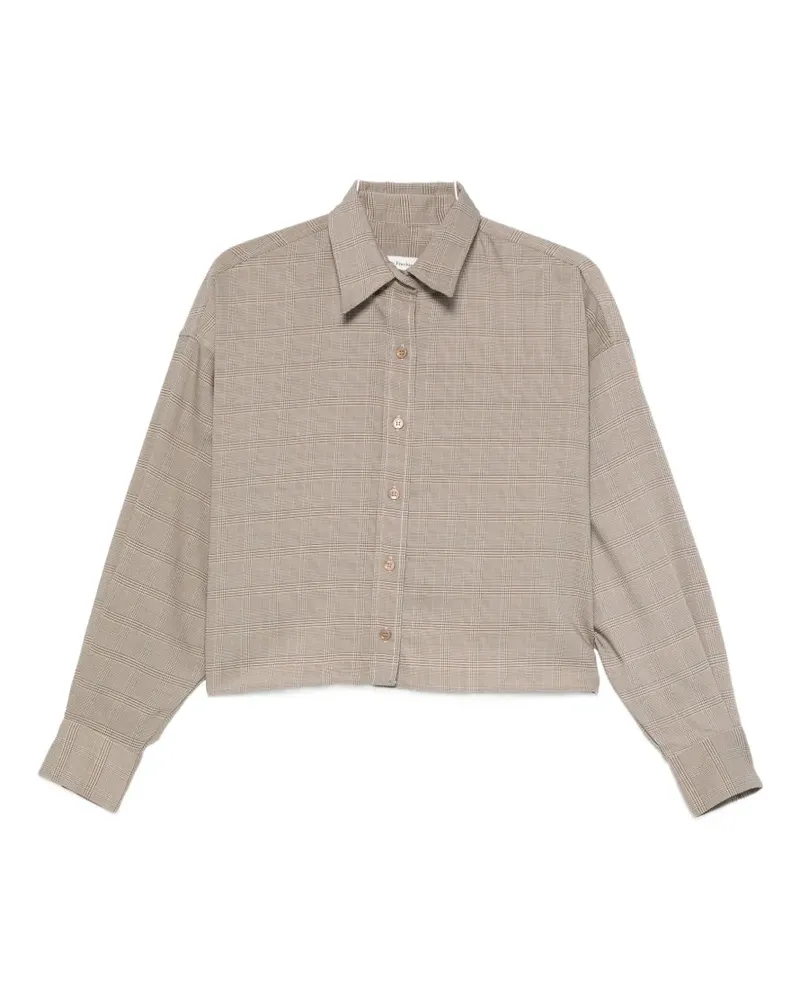 FRANKIE Shop Arlen boxy shirt - Nude Nude
