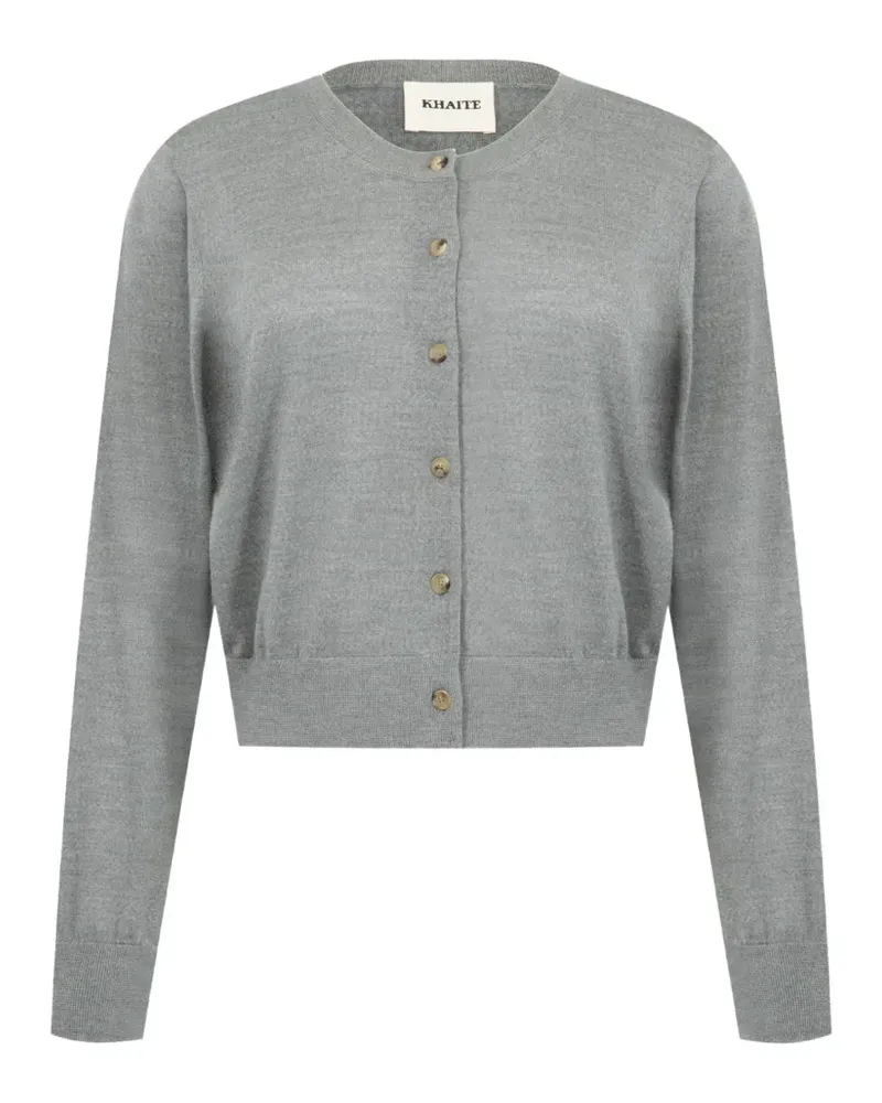 KHAITE Tansy cardigan - Grau Grau