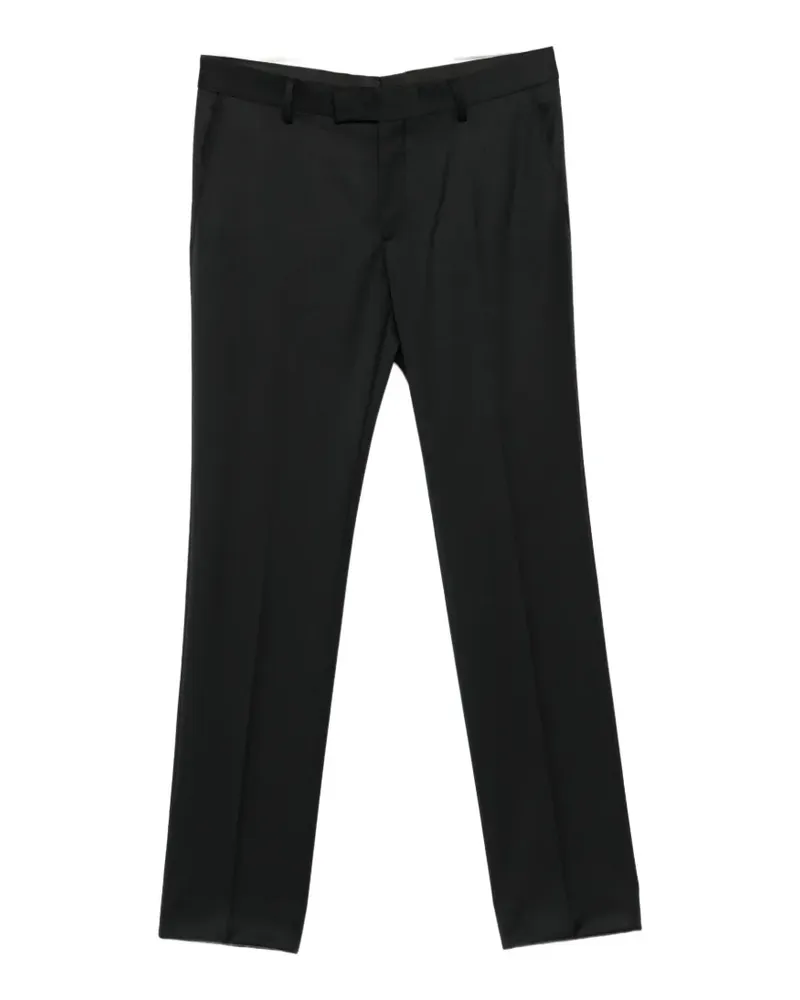 Karl Lagerfeld pressed-crease tailored trousers - Schwarz Schwarz