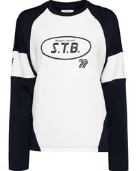 STUDIO TOMBOY Baseballkappe mit Logo-Print Blau