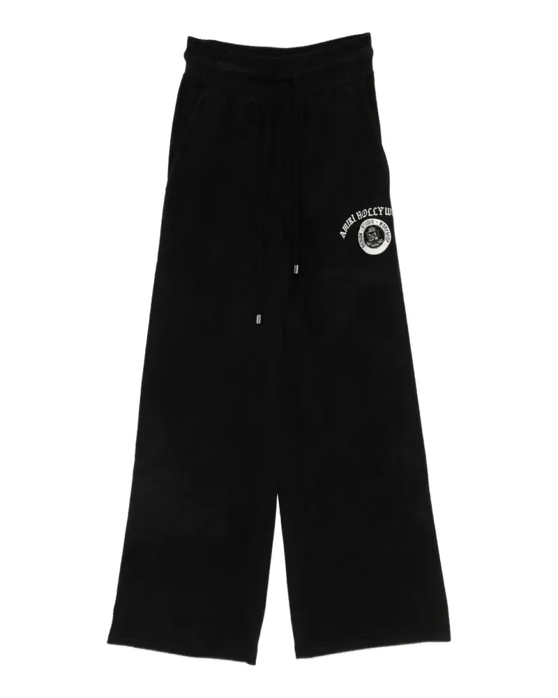Amiri Jogginghose mit weitem Bein - Schwarz Schwarz