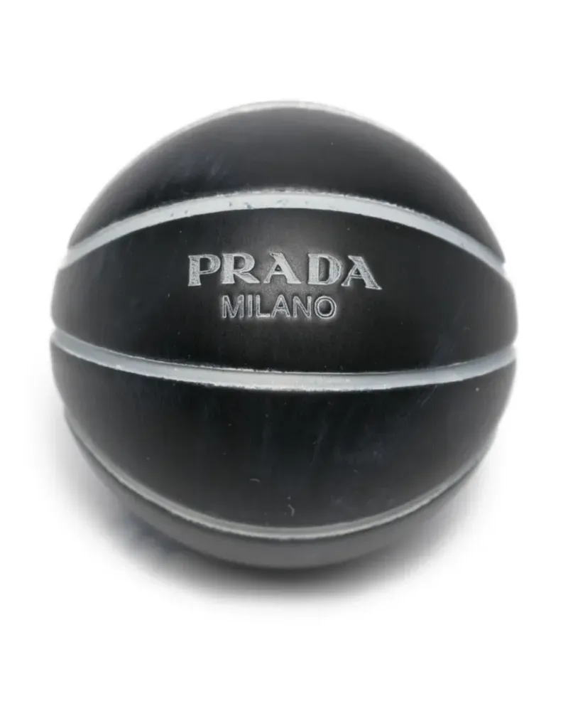 Prada Basketball Ohrring - Schwarz Schwarz