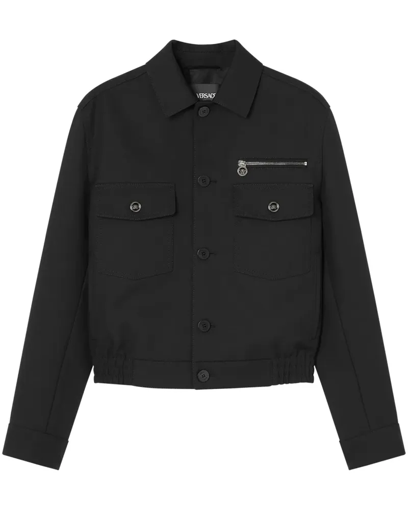 Versace Cavalry Blousonjacke - Schwarz Schwarz